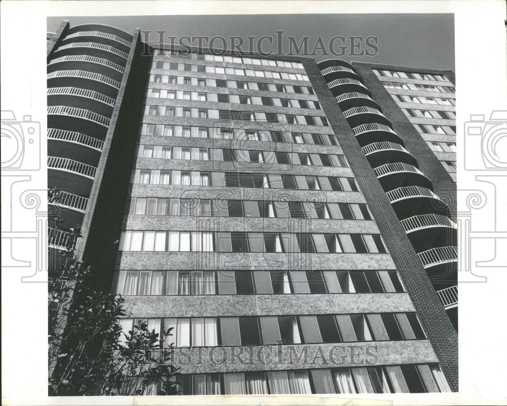 1970 Press Photo Chicago&#39;s Lamplighter Towers Complex - Historic Images