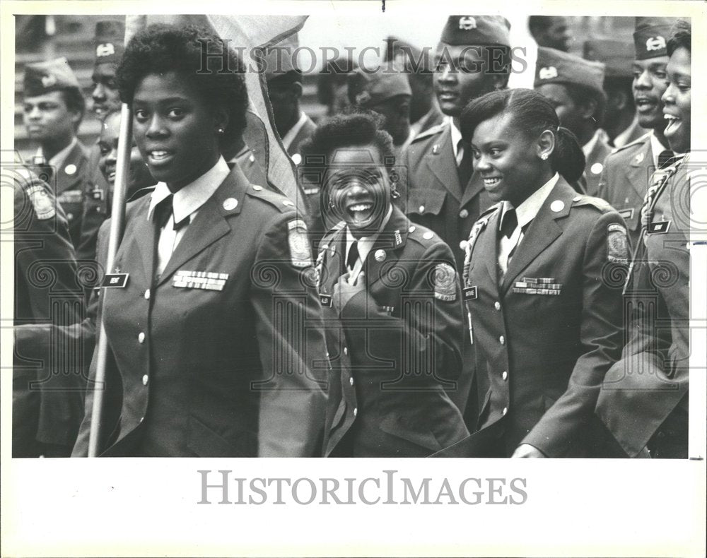 1986, Junior Reserve Officer Michigan Parade - RRV98001 - Historic Images