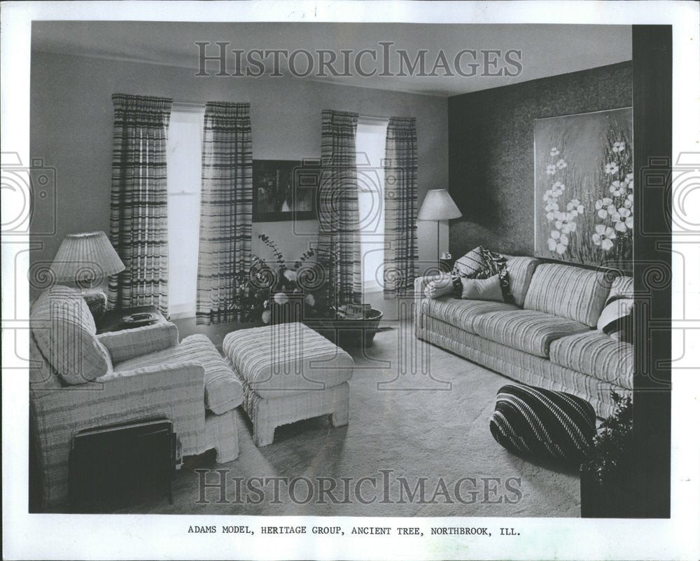 1976 Striped Draperies &amp; Upholstery-Historic Images