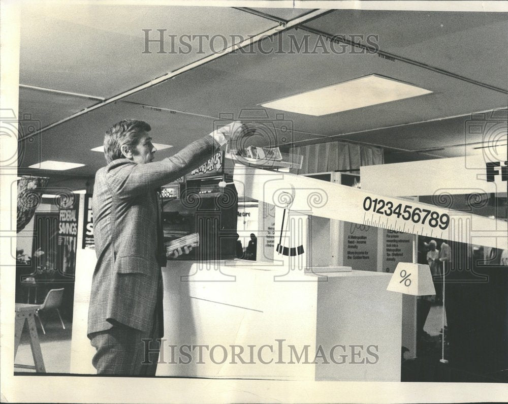 1976 Press Photo Palmer House Merrill Lynch National - Historic Images