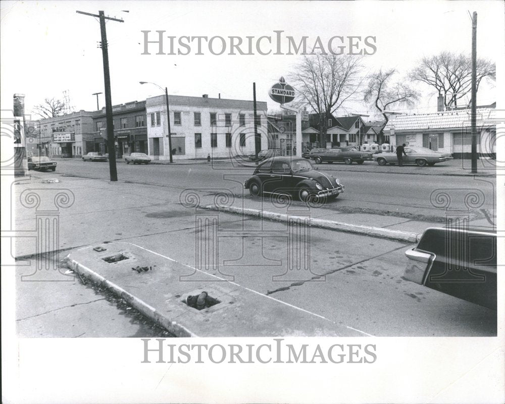 1970 John Nichols Vacated Gasoline North-Historic Images