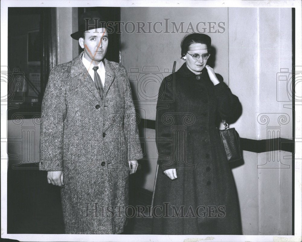 1956, Mystery women black Robert Kehl Flint - RRV98511 - Historic Images