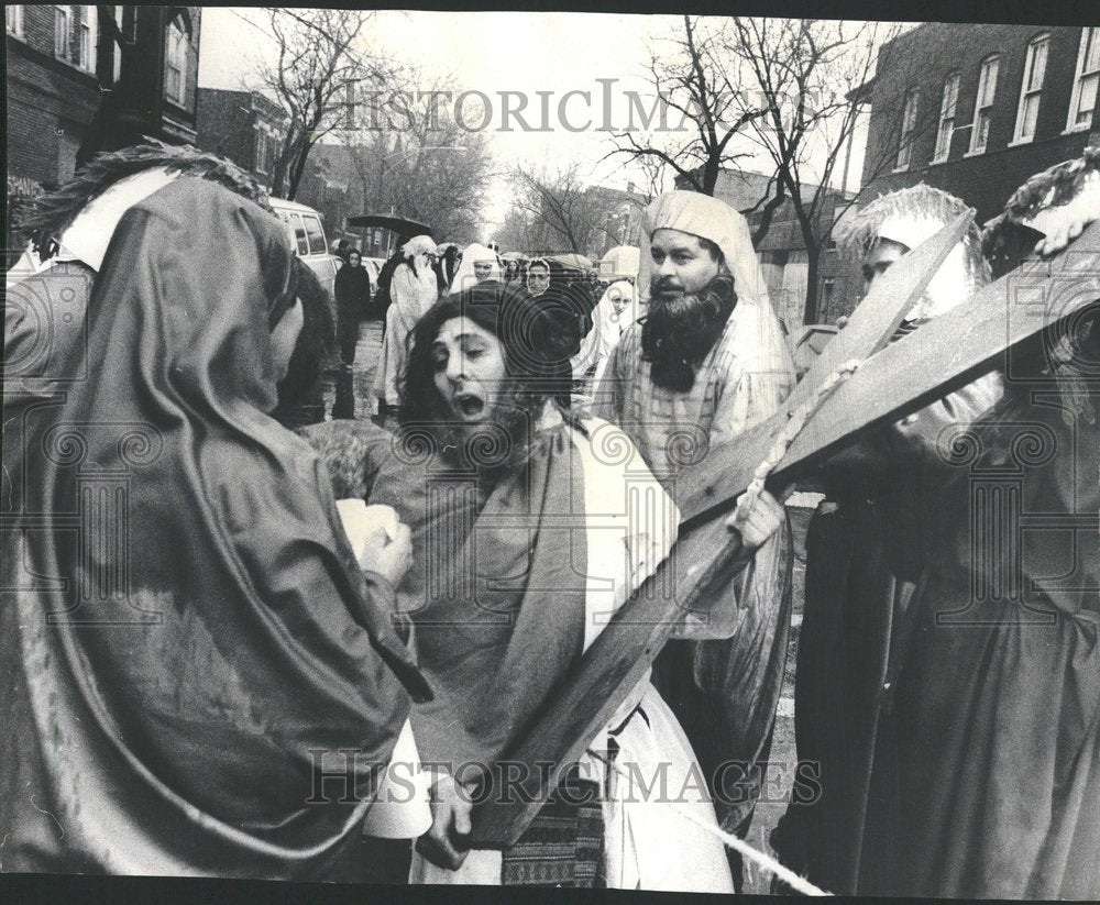 1975 Press Photo cavalry Humboldt part area Jesus crews - Historic Images