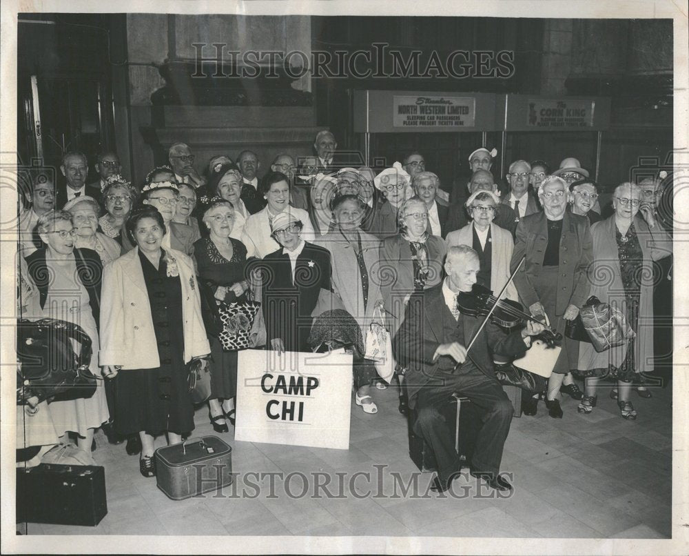 1956, Golden Age Club Members Jewish - RRV99627 - Historic Images