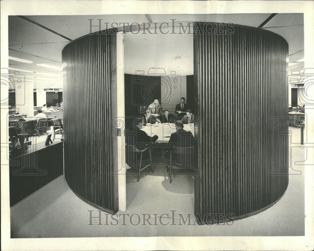 1960, Harris Trust Saving Bank Monroe opened - RRV99859 - Historic Images