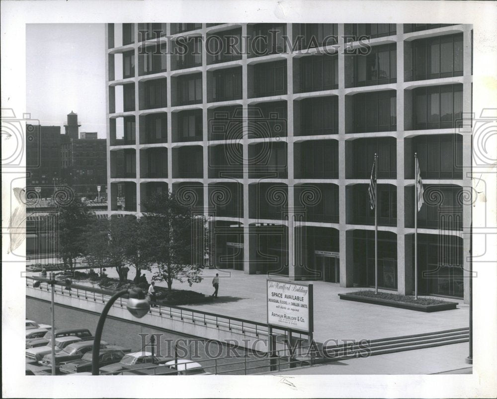 1962 Hartford Building Plaza Wacker-Historic Images