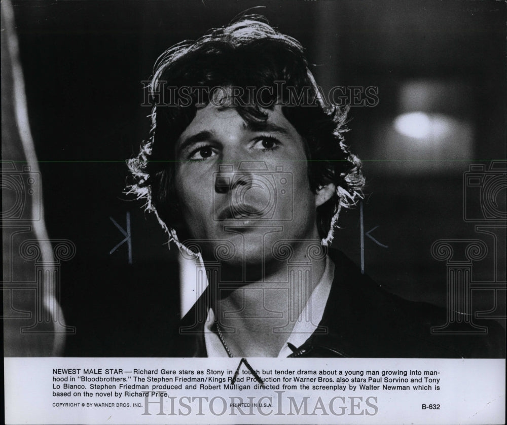 1979 Press Photo Richard Gere Bloodbrothers Stephen - RRW00013 - Historic Images