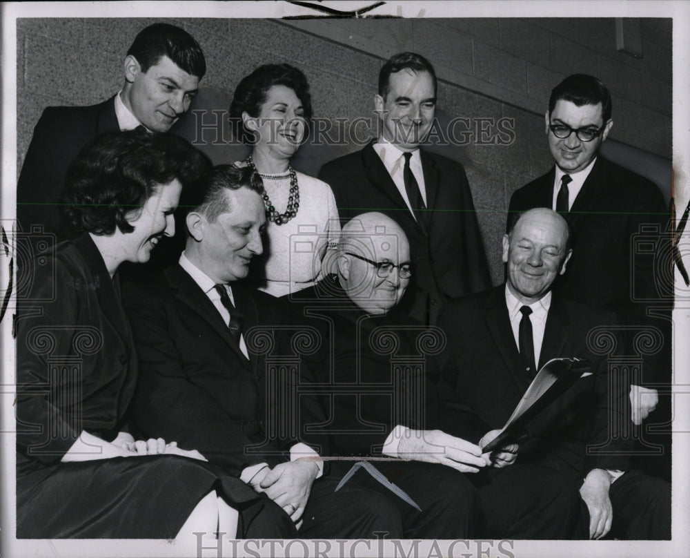 1965 Press Photo St Alphonsus Church Hall Kearns Priest - RRW00021 - Historic Images