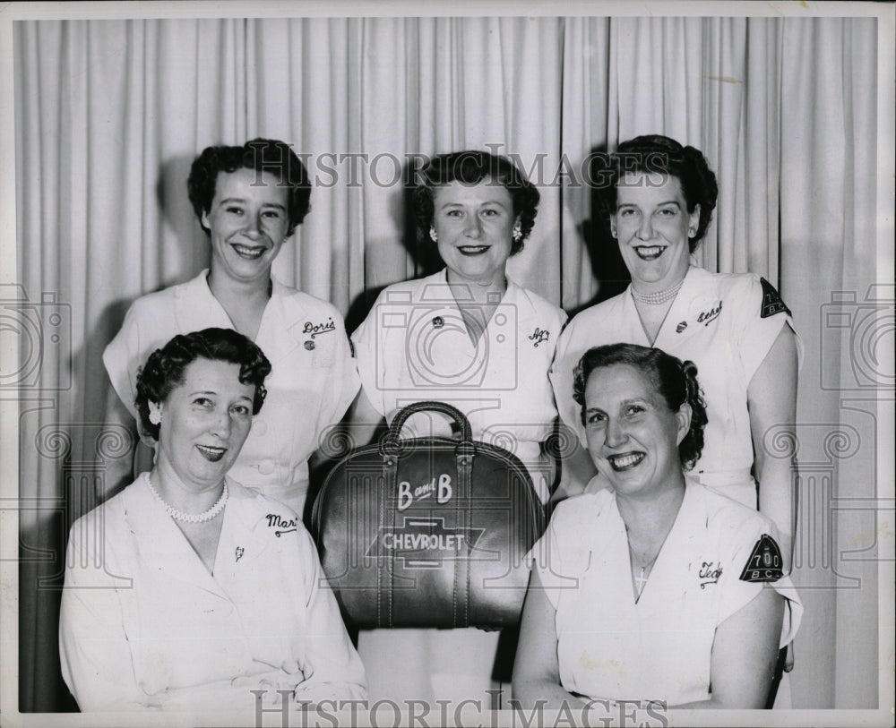 1953 Press Photo Women's International Bowling Champion - RRW00221 - Historic Images