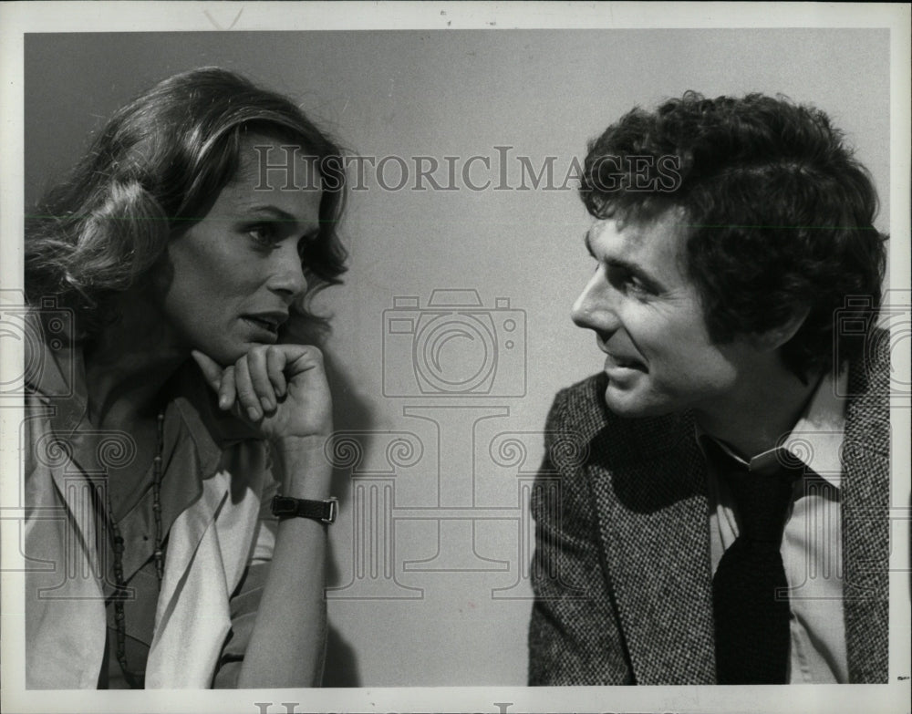 1978 Press Photo Lauren Hutton David Birney star CBS TV - RRW00273 - Historic Images