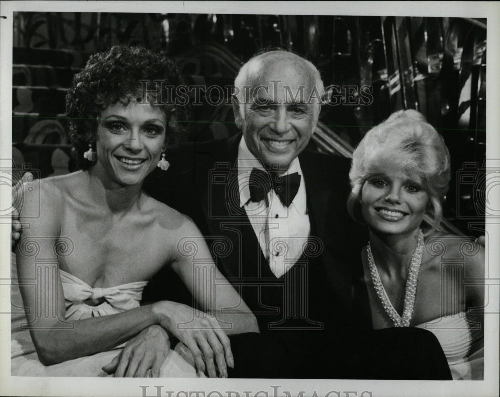 1981 Press Photo Allen Funt Valerie Harper Andersen - RRW00293 - Historic Images