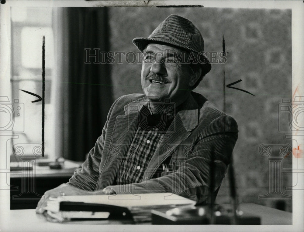 1981 Press Photo Karl Malden America Steercar Award One - RRW00313 - Historic Images