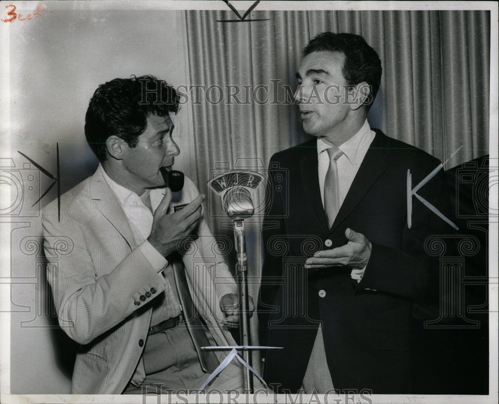 1964 Press Photo Jack Harris Vocalist Bandleader Singer - RRW00427 - Historic Images