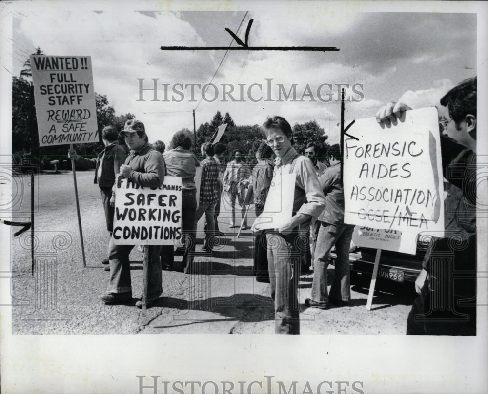 1978 Press Photo William Meyer Strike Forensic Center - RRW00493 - Historic Images