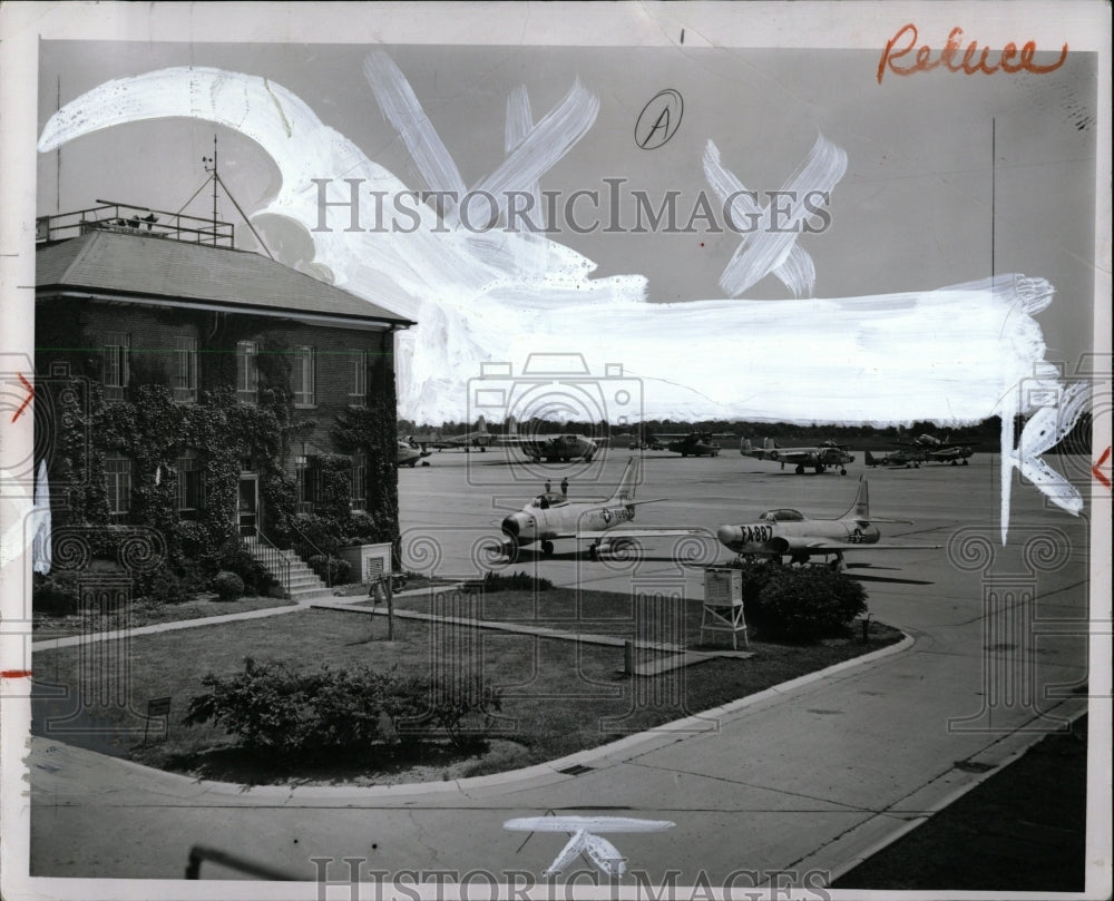 1951 Press Photo Natl ground Building Michigan area - RRW00507 - Historic Images