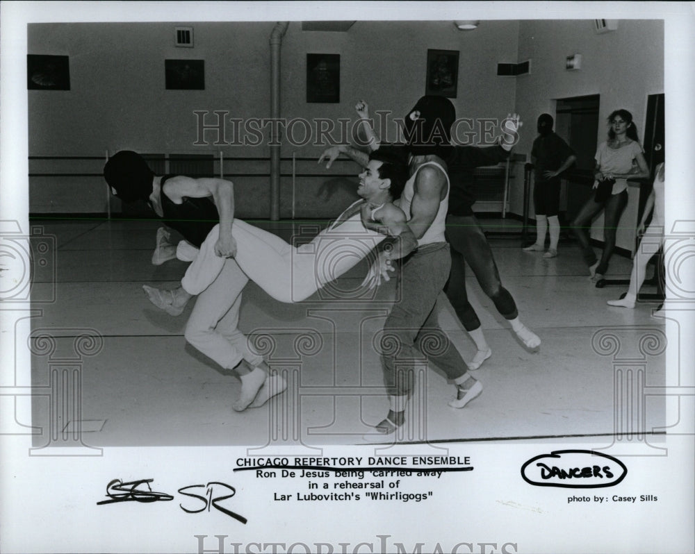 Chicago Repetory Dance Ensemble, rehearsal- Whirligogs. - RRW00653 - Historic Images