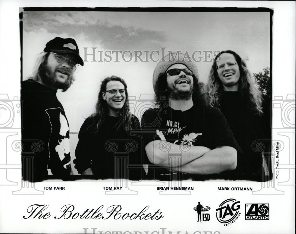 1995 Press Photo The Bottle Rockets Rock Band Chicago - RRW00707 - Historic Images