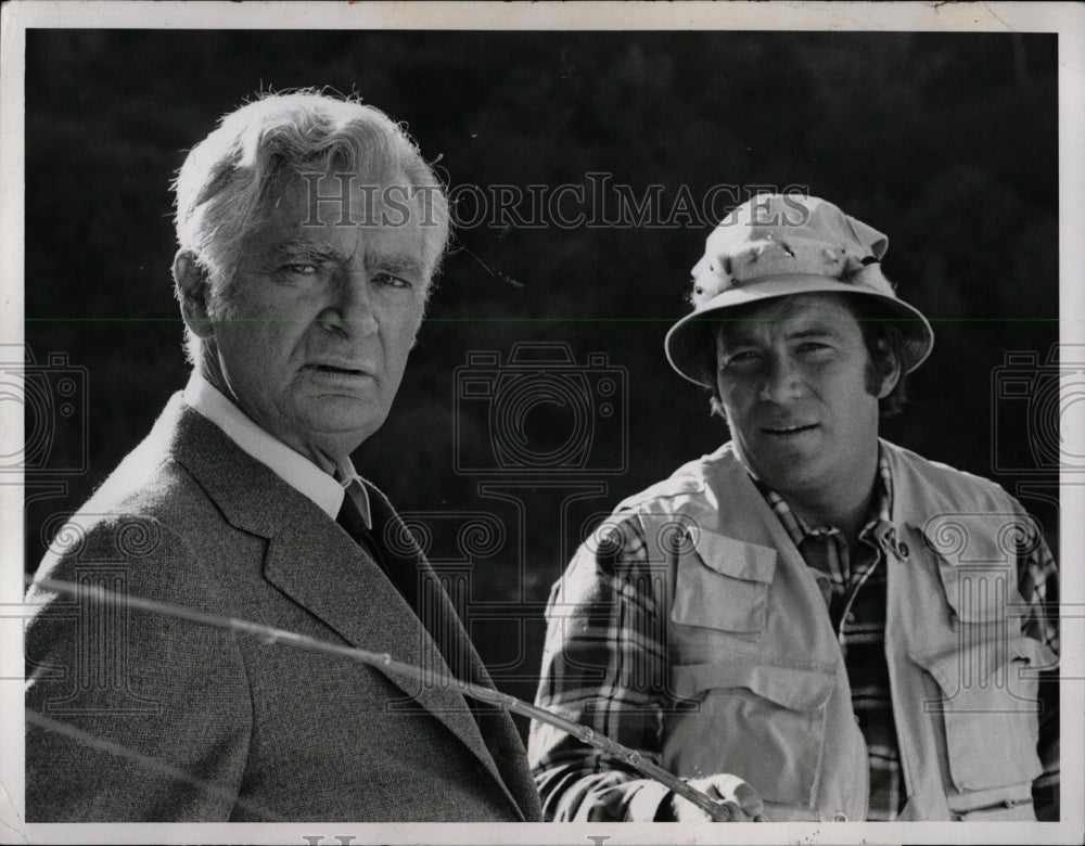 1982 Press Photo Barnaby Jones Buddy William Ebsen - RRW00765 - Historic Images