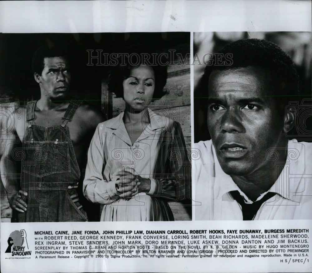 1967 Press Photo Robert Hooks Hurry Sundown Film Actor - RRW00817 - Historic Images