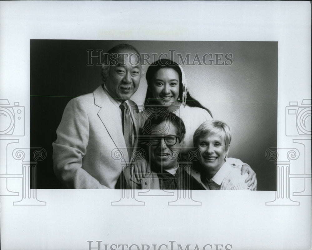 1985 Press Photo Cast Of &quot;Blind Alleys&quot; TV Production - RRW00891 - Historic Images