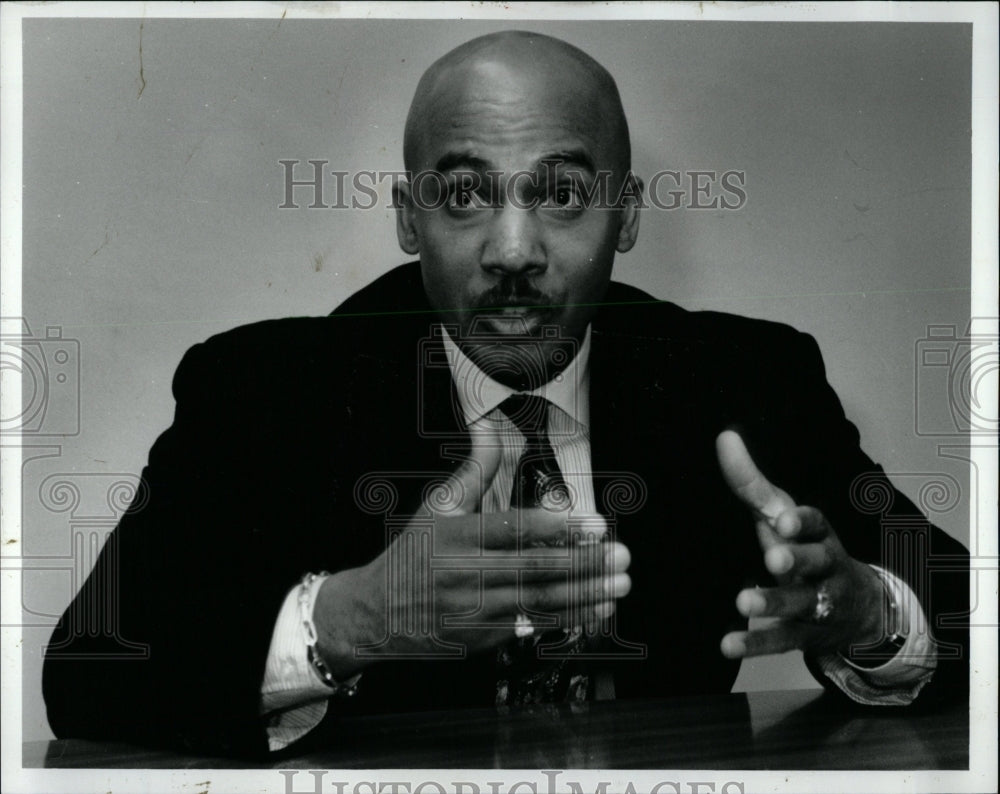 1992 Press Photo Montell Williams Talk Show Host - RRW00927 - Historic Images