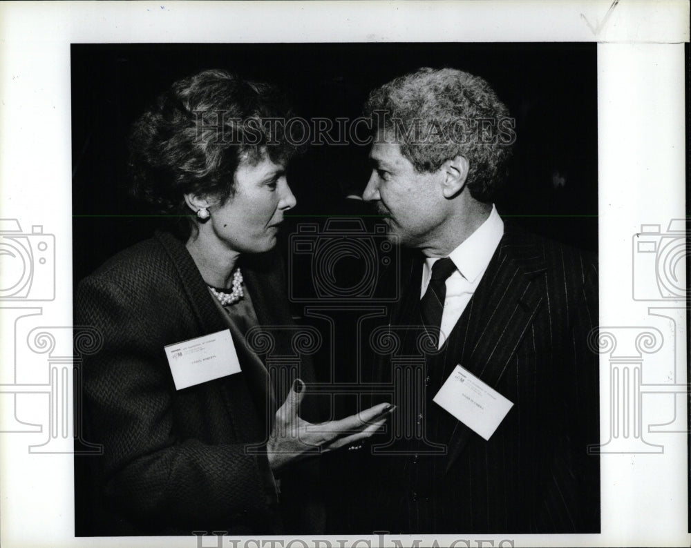 1985 Press Photo Carol Roberts David Director - RRW00965 - Historic Images