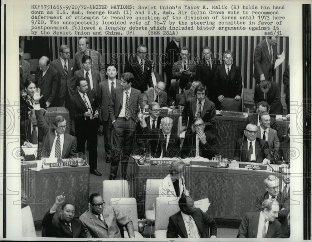1972 Press Photo United Nation Organisation Russia - RRW01159 - Historic Images
