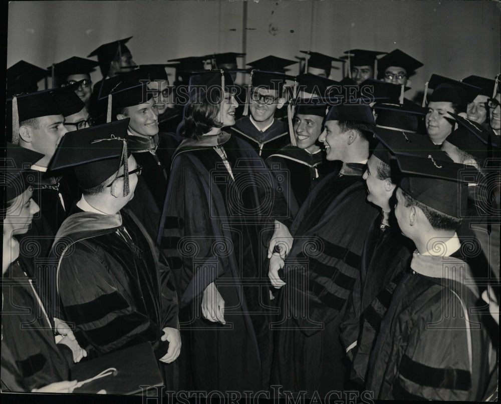 1964 Press Photo Chicago Medical School Science Student - RRW01223 - Historic Images