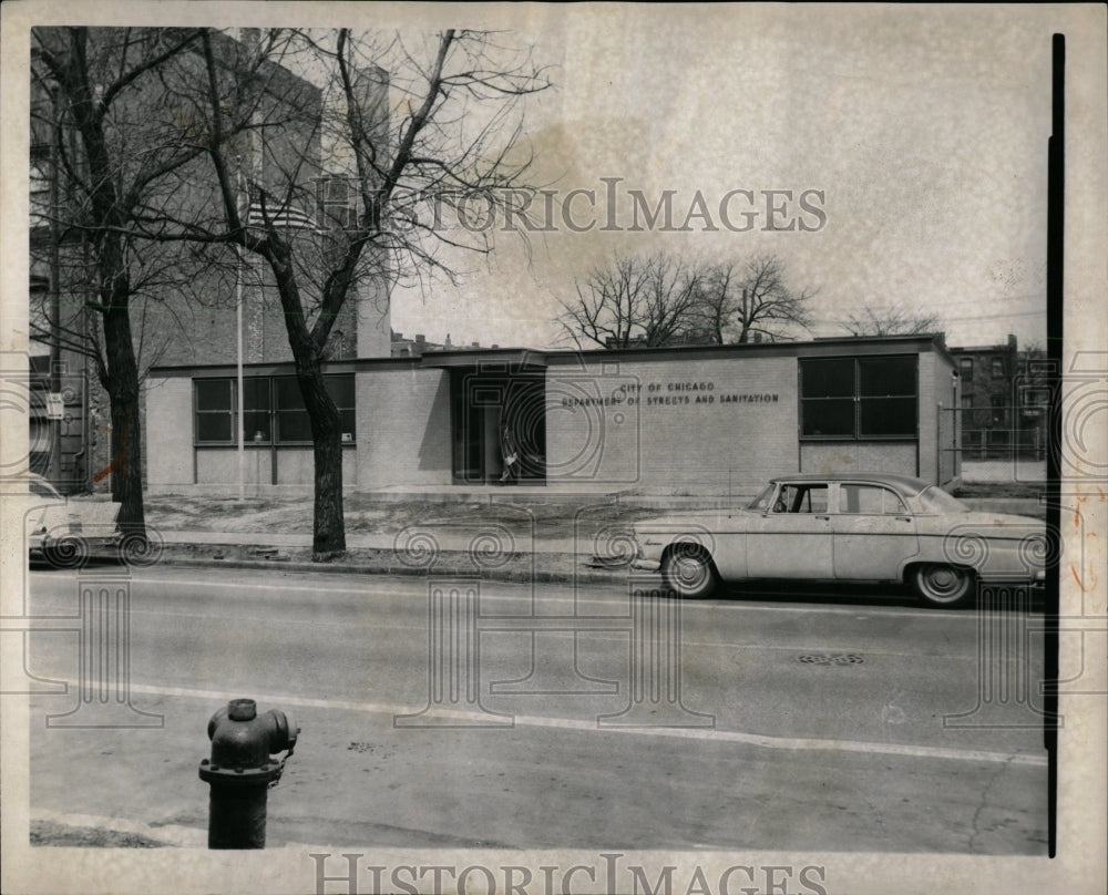 1960 Press Photo Department Streets Sanitation Chicago - RRW01241 - Historic Images