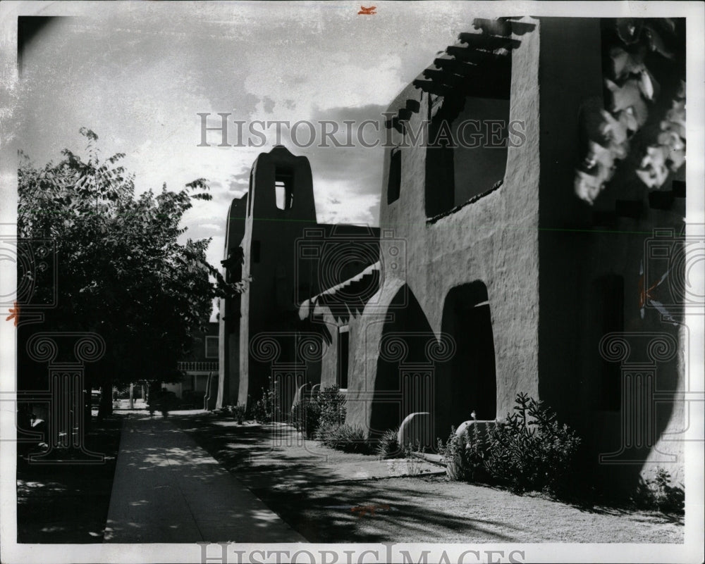 1962 Press Photo Adobe Houses - RRW01331 - Historic Images