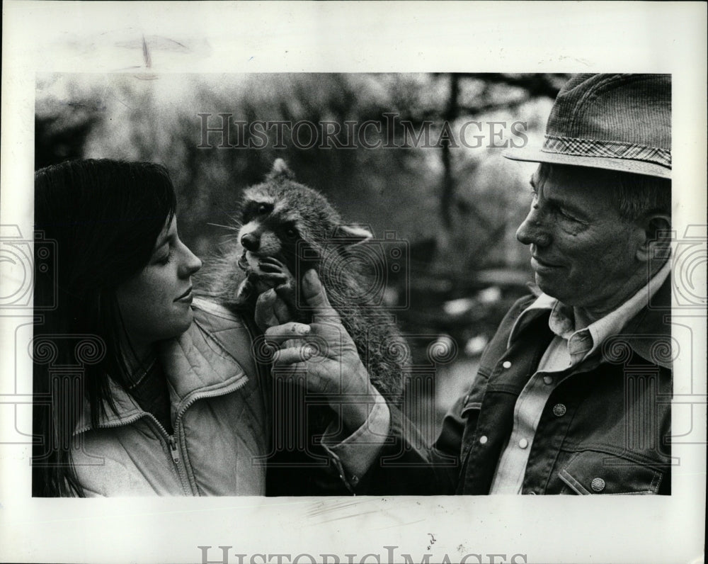 1983 Press Photo Michigan Raccoons - RRW01435 - Historic Images