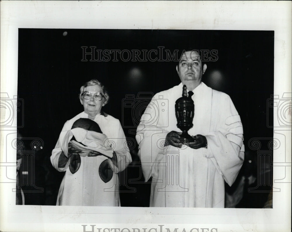 1981 Press Photo Bishop Marjorie Swank Matthews - RRW01527 - Historic Images