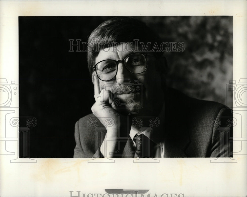 1991 Press Photo Geneticist Dr Francis Collins - RRW01591 - Historic Images