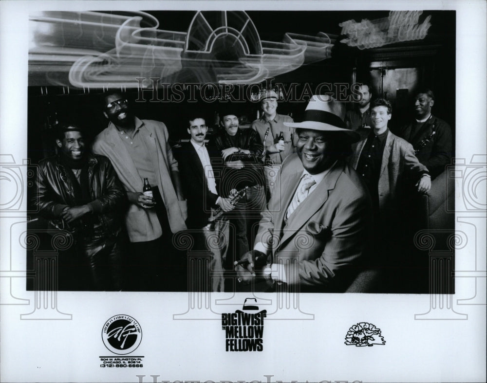 1988 Press Photo Big Twist Mellow Fellows Entertainers - RRW01697 - Historic Images