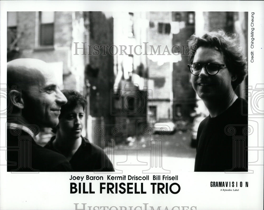 1995 Press Photo Entertainers Bill Frisell Trio Promo - RRW01699 - Historic Images