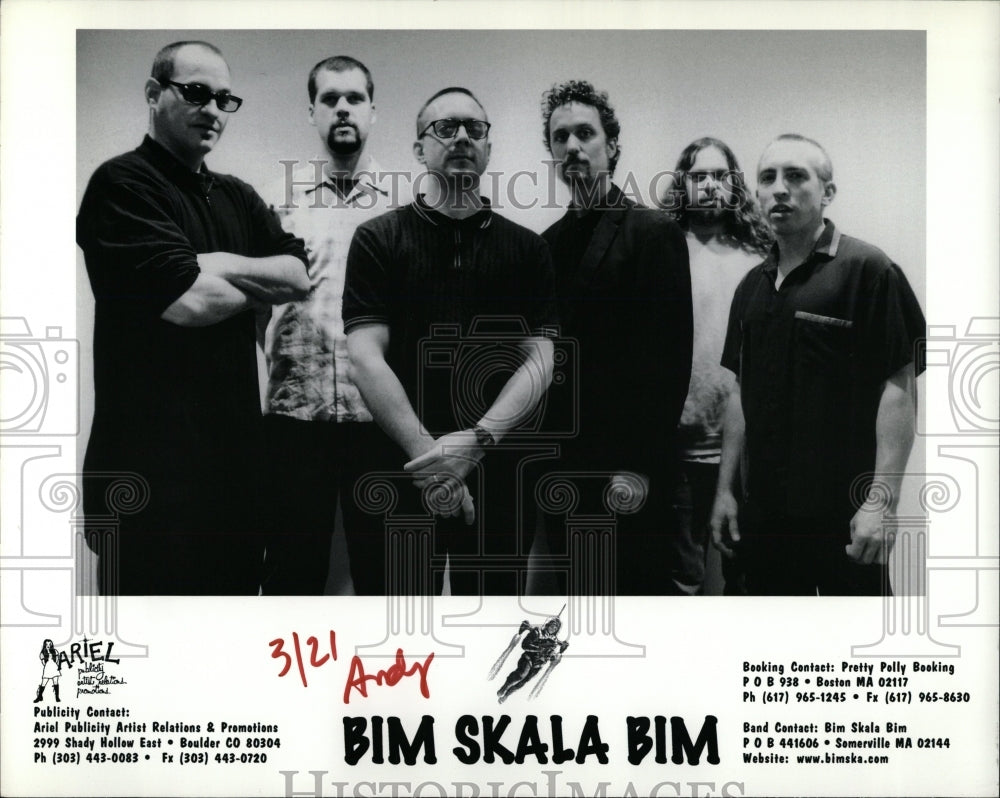 Press Photo Entertainment Group Bim Skala Bim Promo - RRW01721 - Historic Images