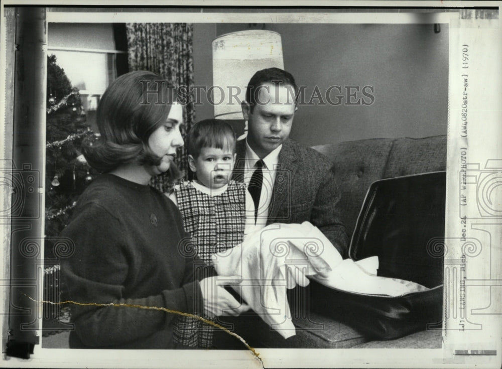 1970 Press Photo Harvey Harris Detroit police force - RRW02019 - Historic Images