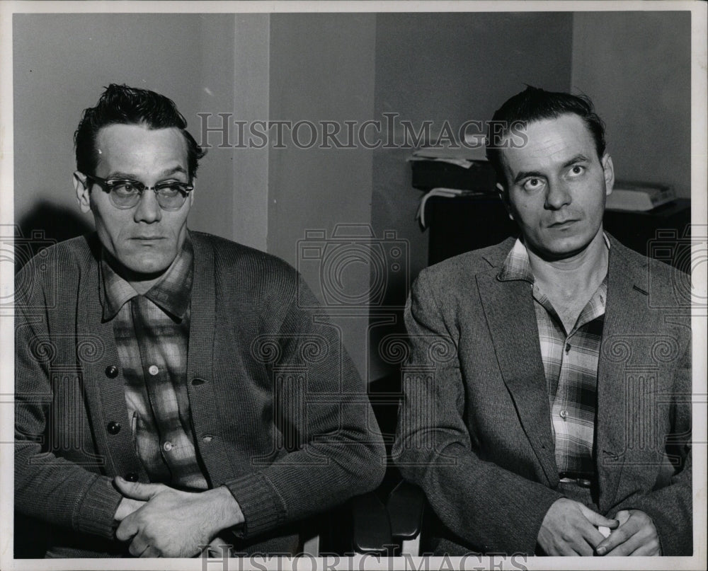 1962 Press Photo killers ex-convict Gudenau Harrington - RRW02031 - Historic Images