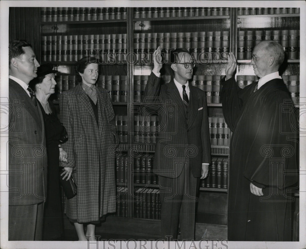 1952 Press Photo Judge Arthur F Lederle - RRW02113 - Historic Images