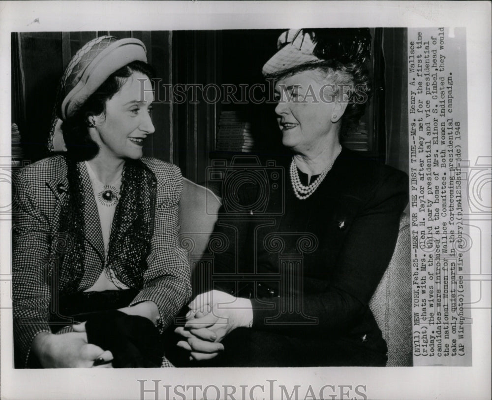 1948 Press Photo First Time Meeting - RRW02189 - Historic Images