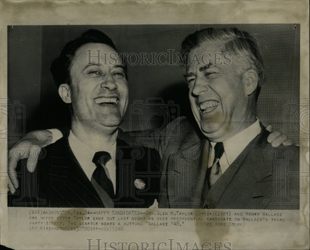 1948 Press Photo Sen. Glen H Taylor - RRW02191 - Historic Images