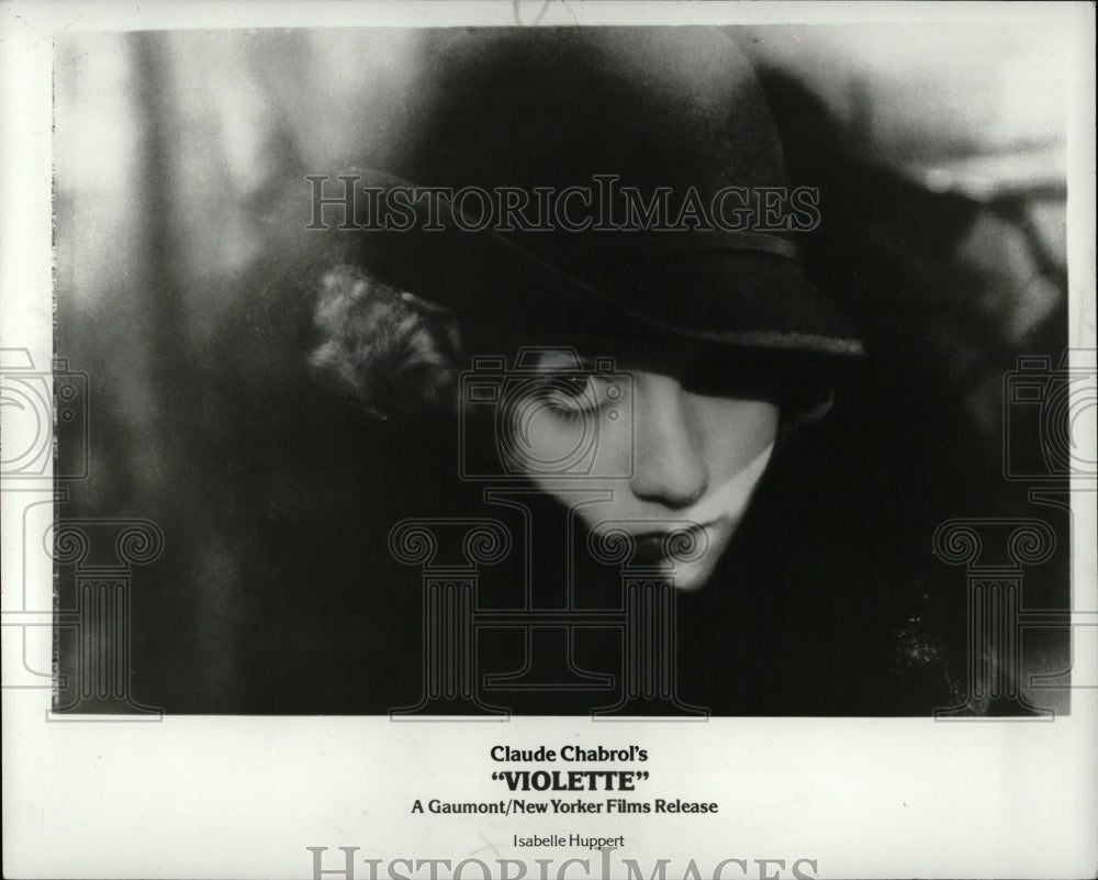 1978 Press Photo Isabelle Huppert French Actress Film - RRW02375 - Historic Images