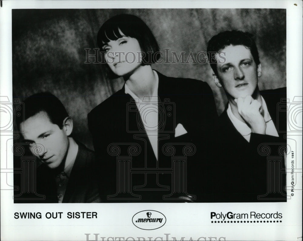 1988 Press Photo British Pop Group Swing Out Sister - RRW02395 - Historic Images