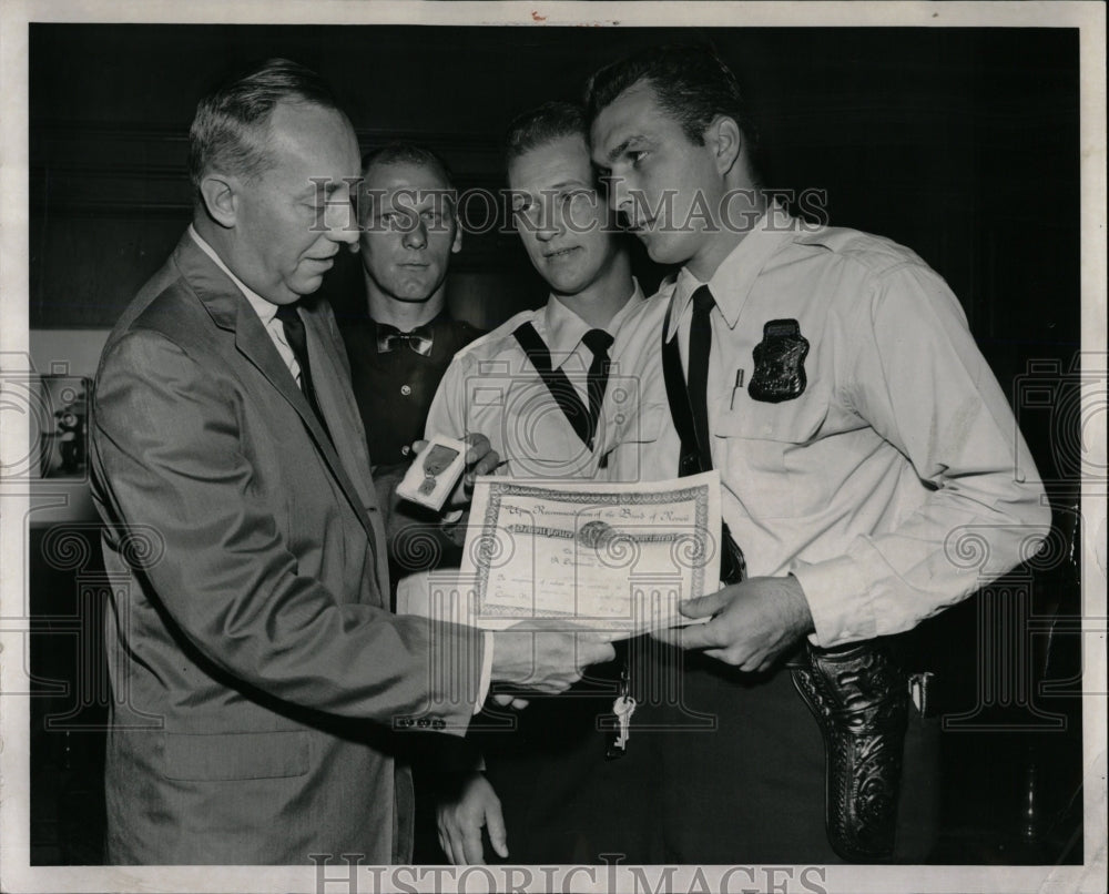 1958 Press Photo Police Headquarters - RRW02421 - Historic Images