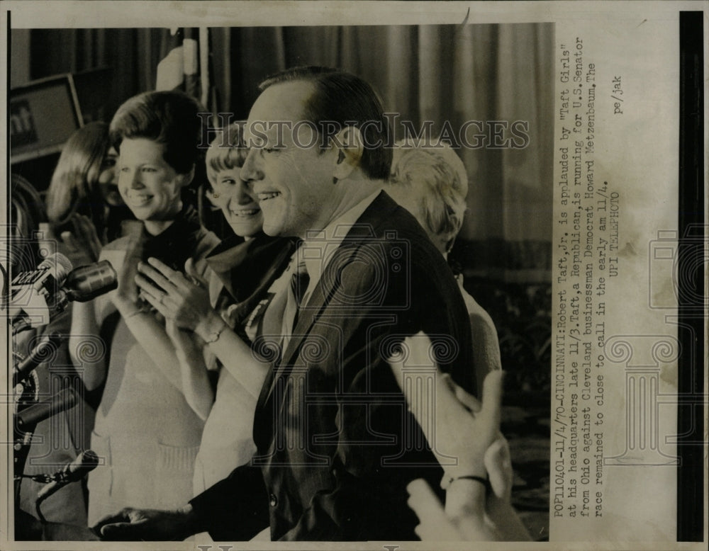 1970 Press Photo Robert Taft Girls US Senate Ohio - RRW02425 - Historic Images