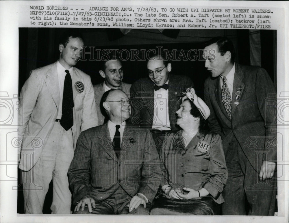 1948 Press Photo Senator Robert A Taft - RRW02439 - Historic Images