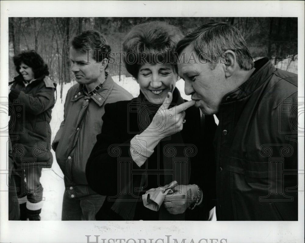 1986 Press Photo Cranbrook Maple Syrup Festival - RRW02453 - Historic Images