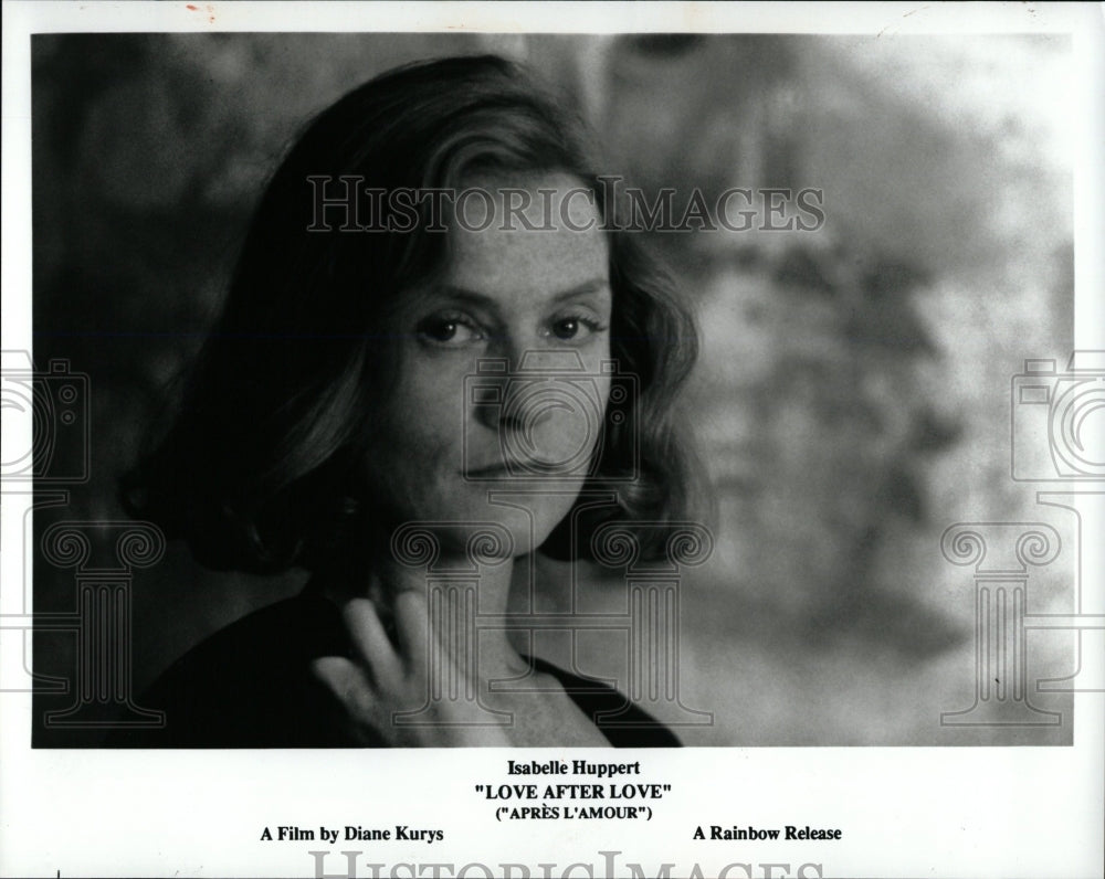 1995 Press Photo Isabelle Hupert Love After Love - RRW02811 - Historic Images