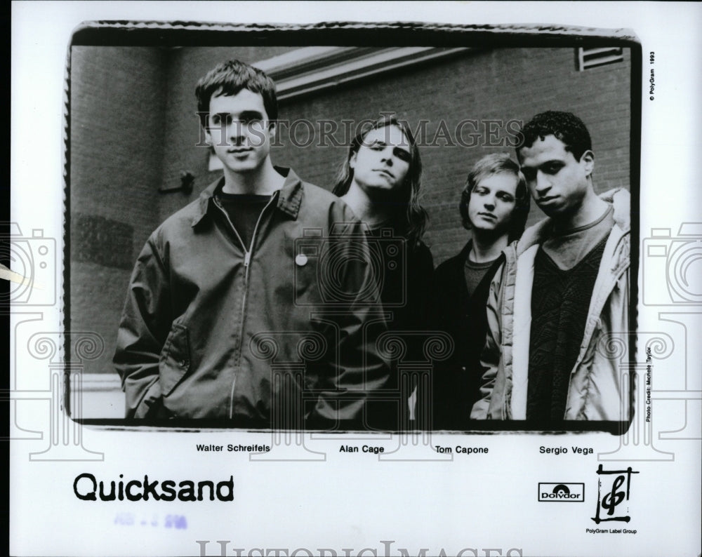 1994 Press Photo Quicksand Hardcore Band Alan Cage - RRW03079 - Historic Images