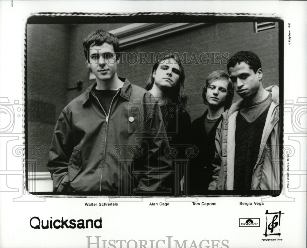 1994 Press Photo Quicksand Hardcore Band Alan Cage - RRW03083 - Historic Images